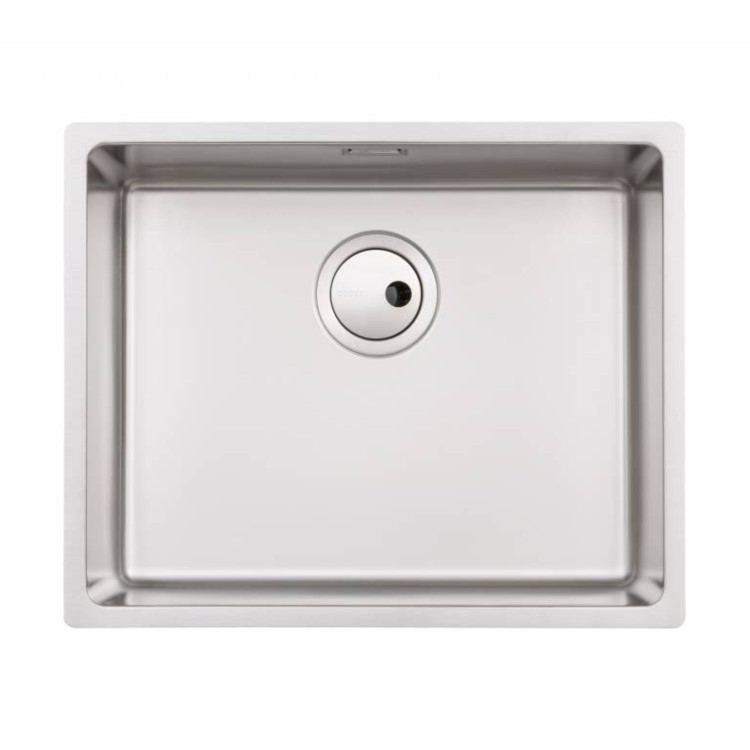 Abode Matrix R15 1.0 Bowl Undermount Kitchen Sink - Stainless Steel