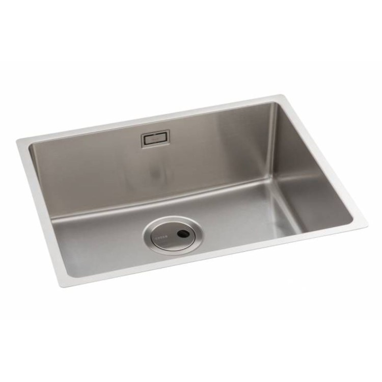 Abode Matrix R15 1.0 Bowl Undermount Kitchen Sink - Stainless Steel