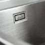 Abode Matrix R15 1.0 Bowl Undermount Kitchen Sink - Stainless Steel