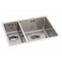 Abode Matrix R15 1.5 Bowl Kitchen Sink - Stainless Steel