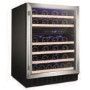 Refurbished Amica AWC600SS Freestanding 46 Bottle Dual Zone Under Counter Wine Cooler Stainless Steel
