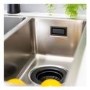 Abode Manual Basket Strainer Waste - Black