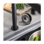 Abode Manual Basket Strainer Waste - Black