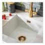 Rectangular Grid Overflow - Antique Brass