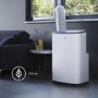 Refurbished AEG 9000 BTU Portable Air Conditioner with heat pump for rooms up to 21 sqm