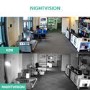 electriQ 4 Camera 1080p HD NVR CCTV System with 1TB HDD