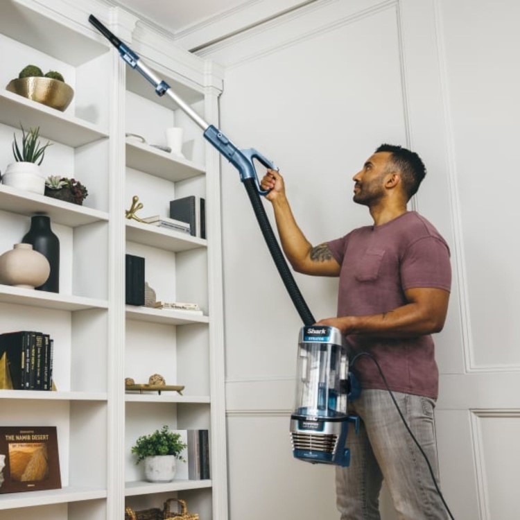 Refurbished Shark AZ3000UKT Stratos XL Upright Vacuum Cleaner Navy Blue