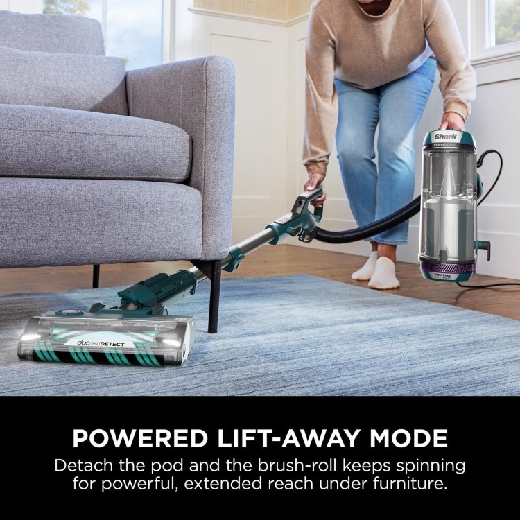 Refurbished Shark PowerDetect Powered Lift-Away Upright Pet Vacuum Cleaner - Dark Teal