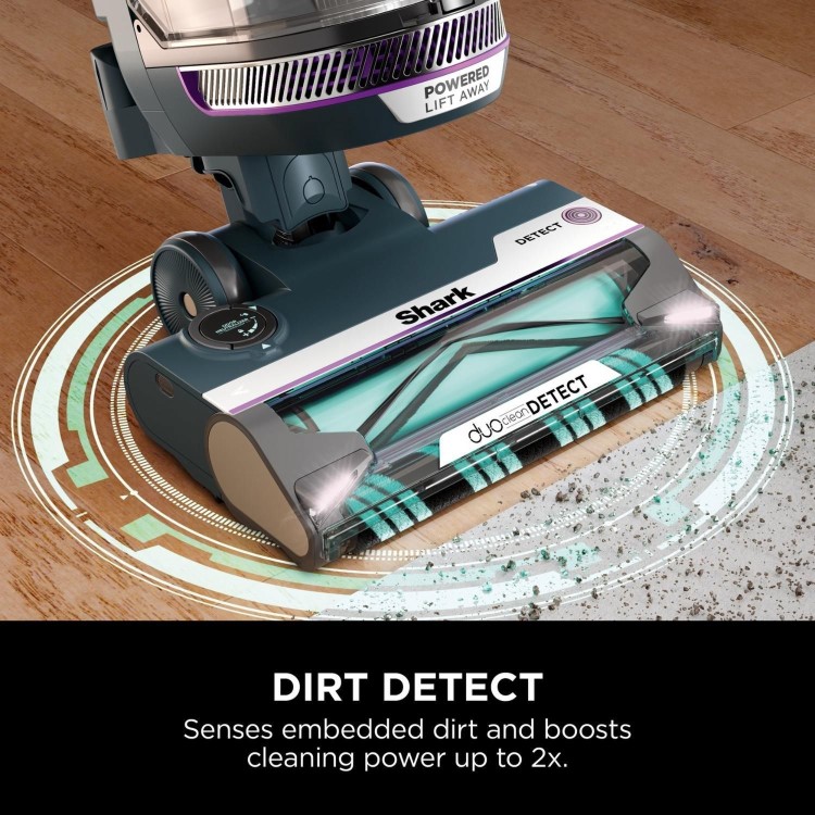 Refurbished Shark PowerDetect Powered Lift-Away Upright Pet Vacuum Cleaner - Dark Teal