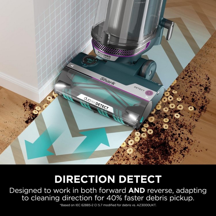 Refurbished Shark PowerDetect Powered Lift-Away Upright Pet Vacuum Cleaner - Dark Teal