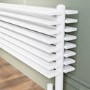 White Horizontal Floor Standing Radiator 500 x 1000mm - Azuma