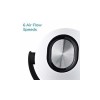 AirPod 10 inch Bladeless Fan with 6 Speeds and Oscillation Function - White