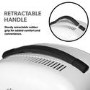 electriQ Essential 5L Quiet Compact Compressor Dehumidifier - White