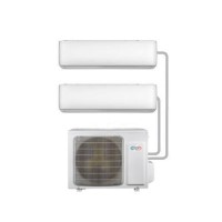 Argo 2 x 9000 BTU Wall Mounted Heat Pump Air Conditioner Bundle - Two Indoor Units to Single Outdoor