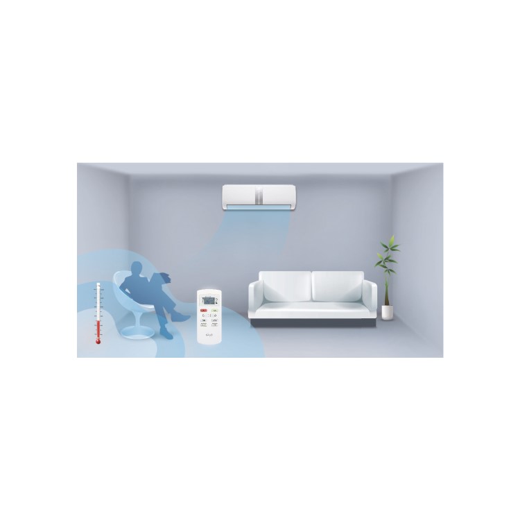 Argo 2 x 9000 BTU Wall Mounted Heat Pump Air Conditioner Bundle - Two Indoor Units to Single Outdoor