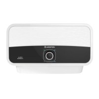 GRADE A1 - Ariston Aures Slim Multi-Point 9.5 kW Unvented Instantaneous Electric Water Heater