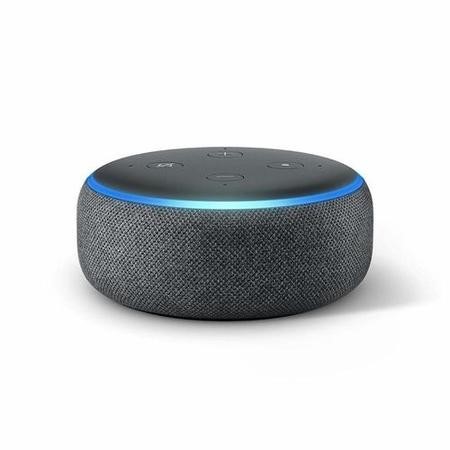 Echo Dot 3rd Gen - Smart speaker with Alexa - Charcoal Fabric 