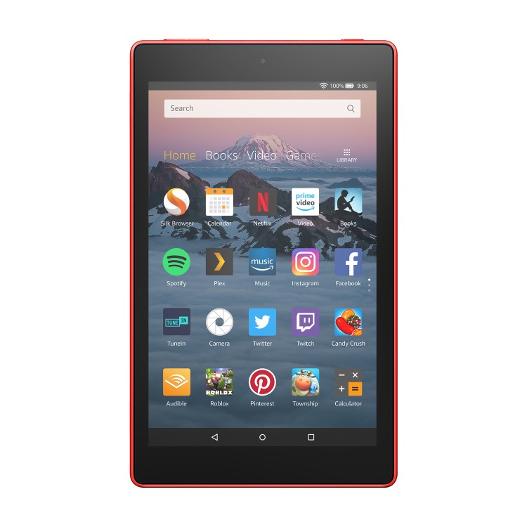 Amazon Fire HD 8 Alexa 8 Inch 32GB Tablet - Red