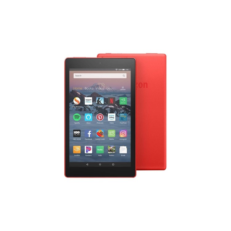 Amazon Fire HD 8 Alexa 8 Inch 32GB Tablet - Red