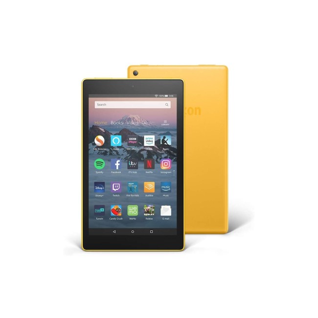 Amazon Fire HD 8 Alexa 8 Inch 32GB Tablet - Yellow