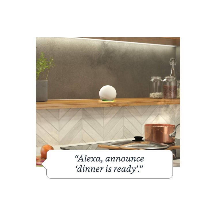 Box Opened Amazon Echo Dot 4th Gen - White