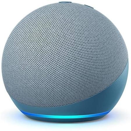 Box Opened Amazon Echo Dot 4th Gen - Twilight Blue