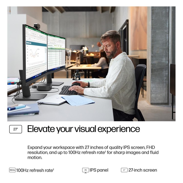 HP Series 3 Pro 327ph 27" IPS Full HD 100Hz Monitor