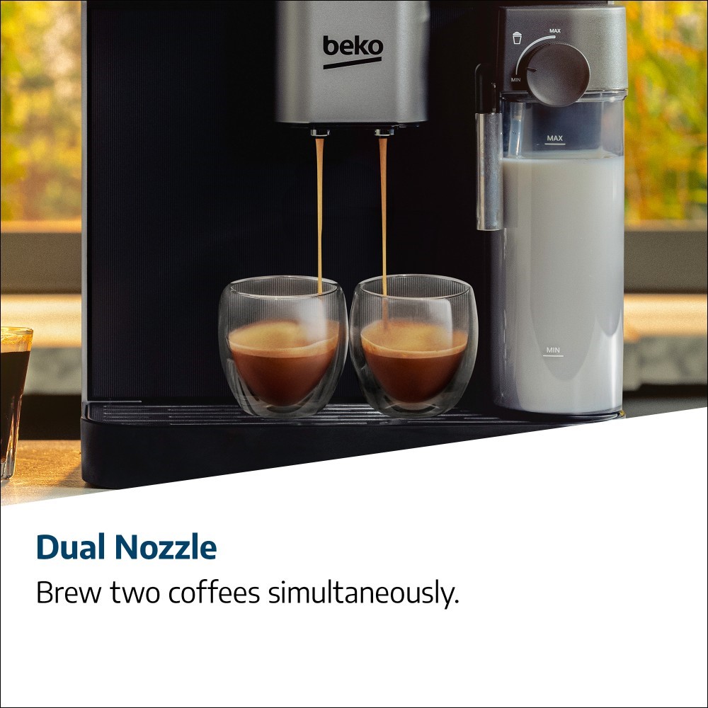 Dual nozzle.