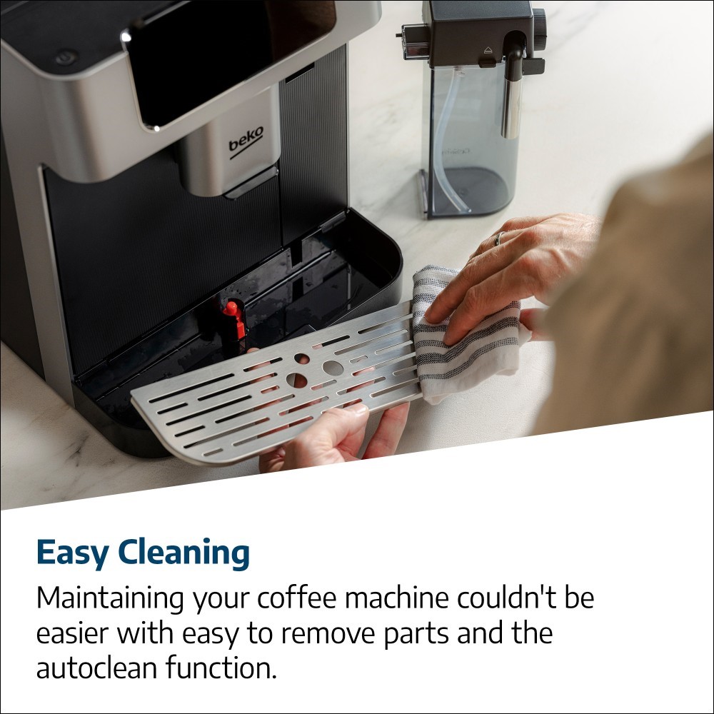 Easy cleaning.
