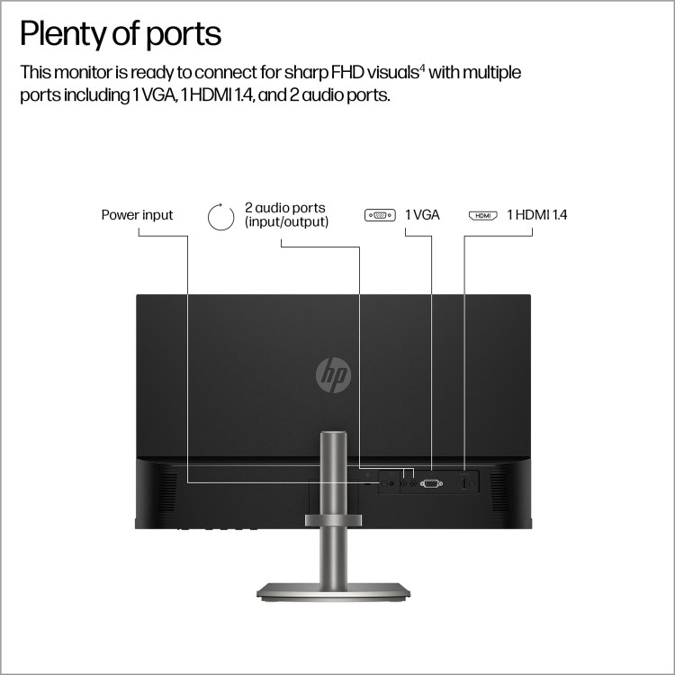 HP Series 5 524da 24" IPS Full HD 100Hz Monitor