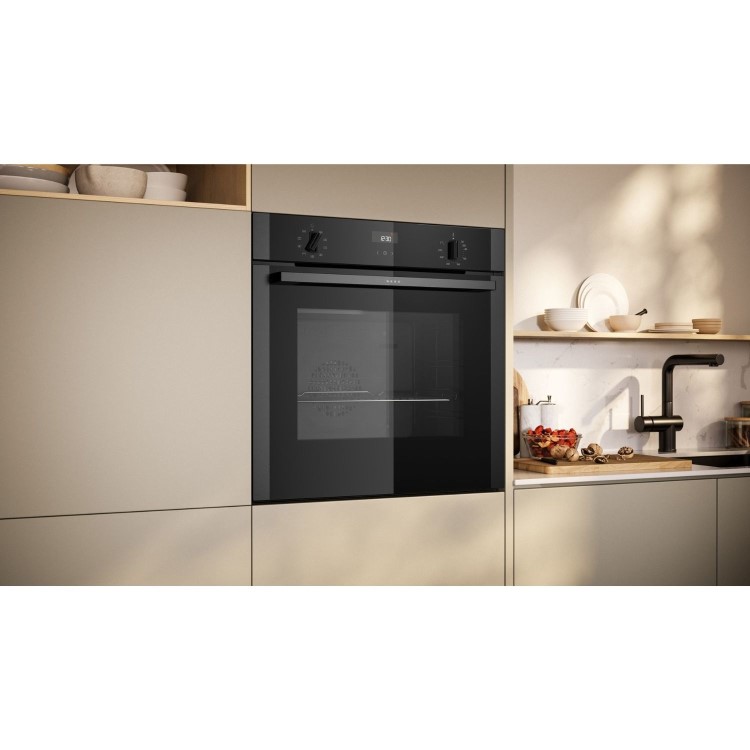 Neff N50 B1ACE4AG3B Electric Single Oven - Graphite Grey