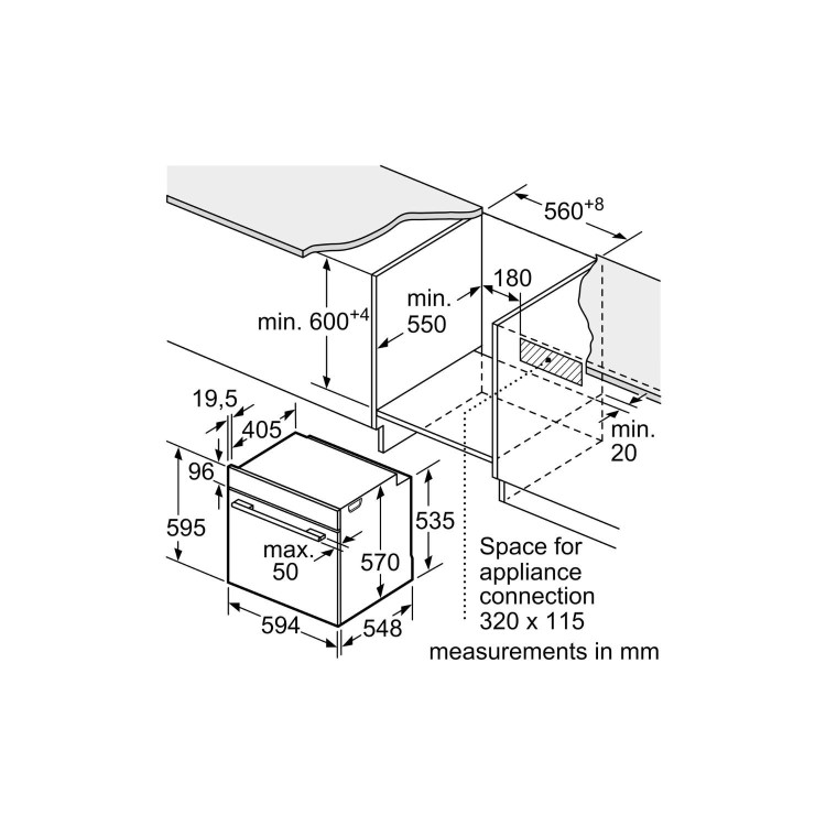 Neff N30 B1DCC0AK3B Electric Single Oven - Black