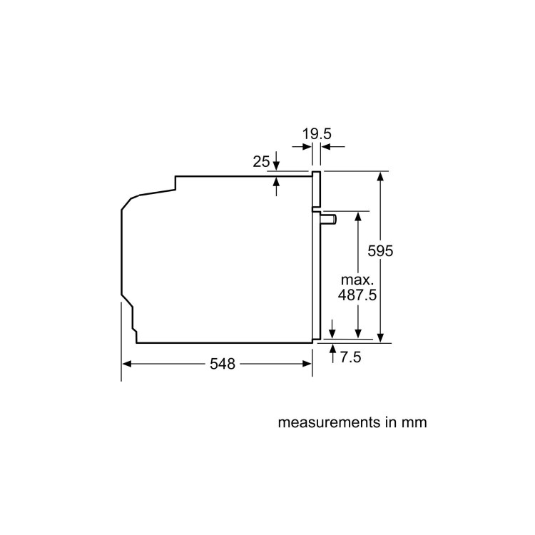 Neff N30 B1DCC0AK3B Electric Single Oven - Black