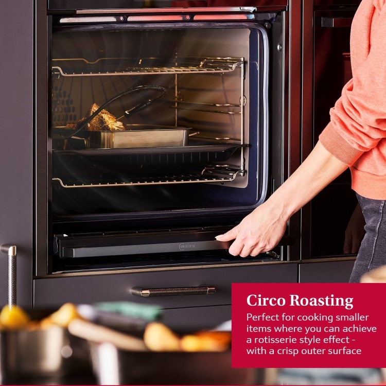 Neff N30 B1DCC0AK3B Electric Single Oven - Black