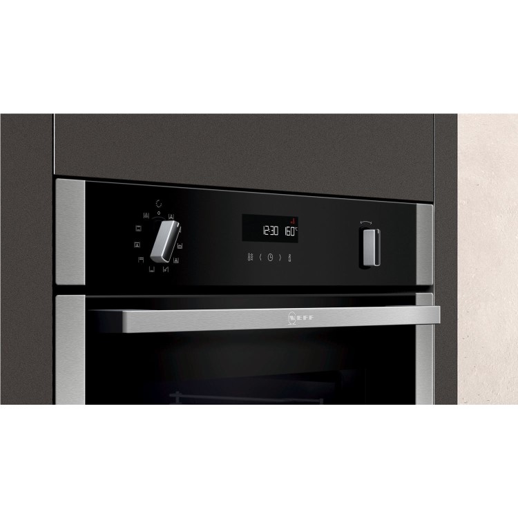 Neff N50 Electric Built-in Single Oven - Stainless Steel