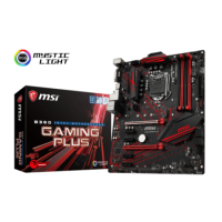 MSI B360 Gaming Plus Intel Socket 1151 ATX Motherboard