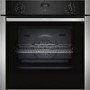 Neff N50 Slide & Hide Electric Single Oven - Stainless Steel