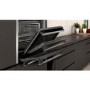 Neff N50 Slide & Hide Electric Single Oven - Black