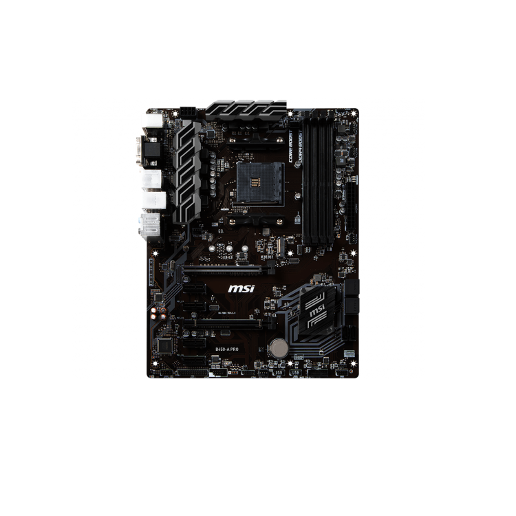 MSI B450 PRO AM4 DDR4 ATX Motherboard
