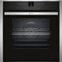 Refurbished Neff B47CR32N0B Slide & Hide 60cm Single Built In Electric Oven Stainless Steel