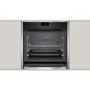 Neff N90 Slide & Hide Electric Single Oven with Home Connect - Black