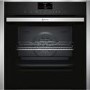 Neff N90 Slide and Hide Single Oven With VarioSteam - Black