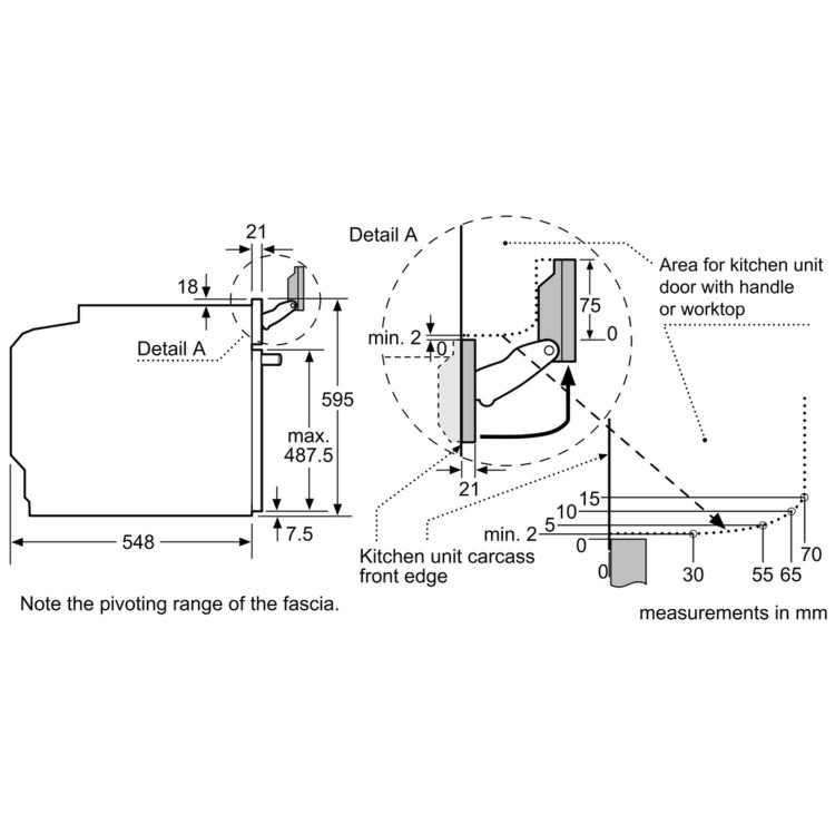 Neff N90 Slide and Hide Single Oven With VarioSteam - Black