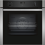 Neff N50 Slide & Hide Electric Single Oven with Catalytic Cleaning - Stainless Steel
