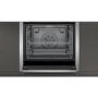 Neff N50 Slide & Hide Electric Single Oven with Catalytic Cleaning - Stainless Steel