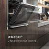 Neff N50 Slide &amp; Hide Electric Single Oven with Catalytic Cleaning - Stainless Steel