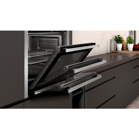 NEFF B4ACM5HN0B N50 8 Function Slide And Hide Single Oven Self Cleaning - Stainless Steel