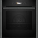 A2/B54CR31G0B Refurbished Neff N70 Slide & Hide B54CR31G0B 60cm Single Built In Electric Oven Graphite Grey