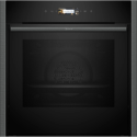 A2/B54CR71G0B Refurbished Neff N70 Slide & Hide B54CR71G0B 60cm Single Built In Electric Oven Graphite Grey