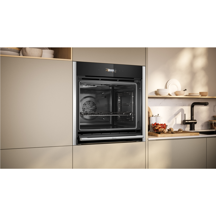 Neff N70 B54CR71N0B Slide and Hide Electric Oven - Stainless Steel